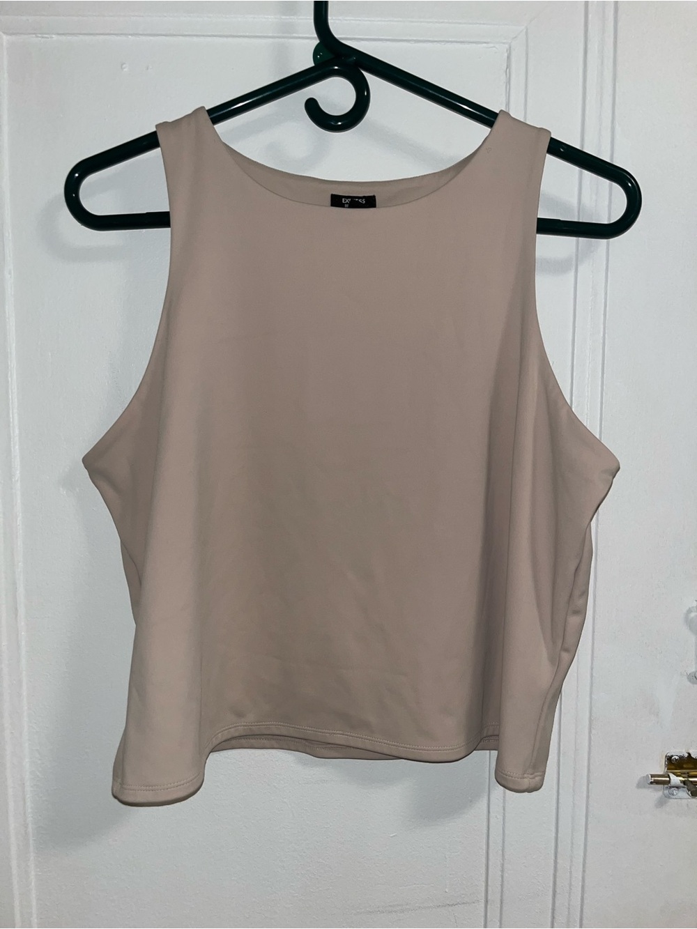 Express Neutral Taupe Tank Top